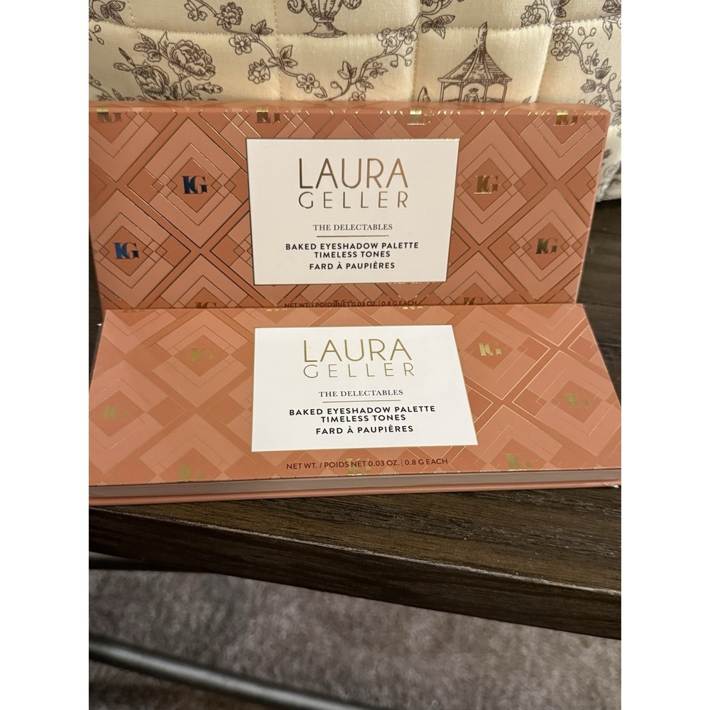 Laura Geller the Delectables Baked Eyeshadow Palette-GORGEOUS COLORS-NEW IN BOX